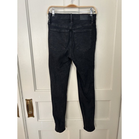 Madewell Women’s Black 10” High Rise Skinny Jeans Size 27 - Picture 2 of 9